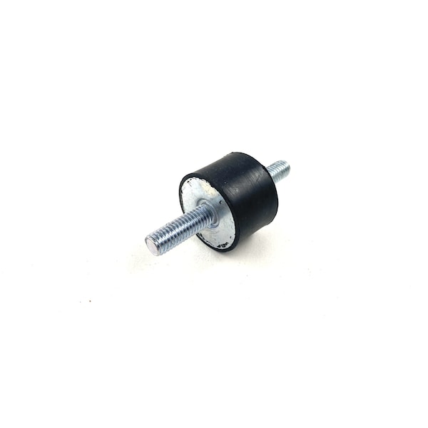 Fairchild Industries Rubber vibration isolator mount, male to male, metric, Natural Rubber 50A, Zinc-plated steel RVI1007-MM50 - main